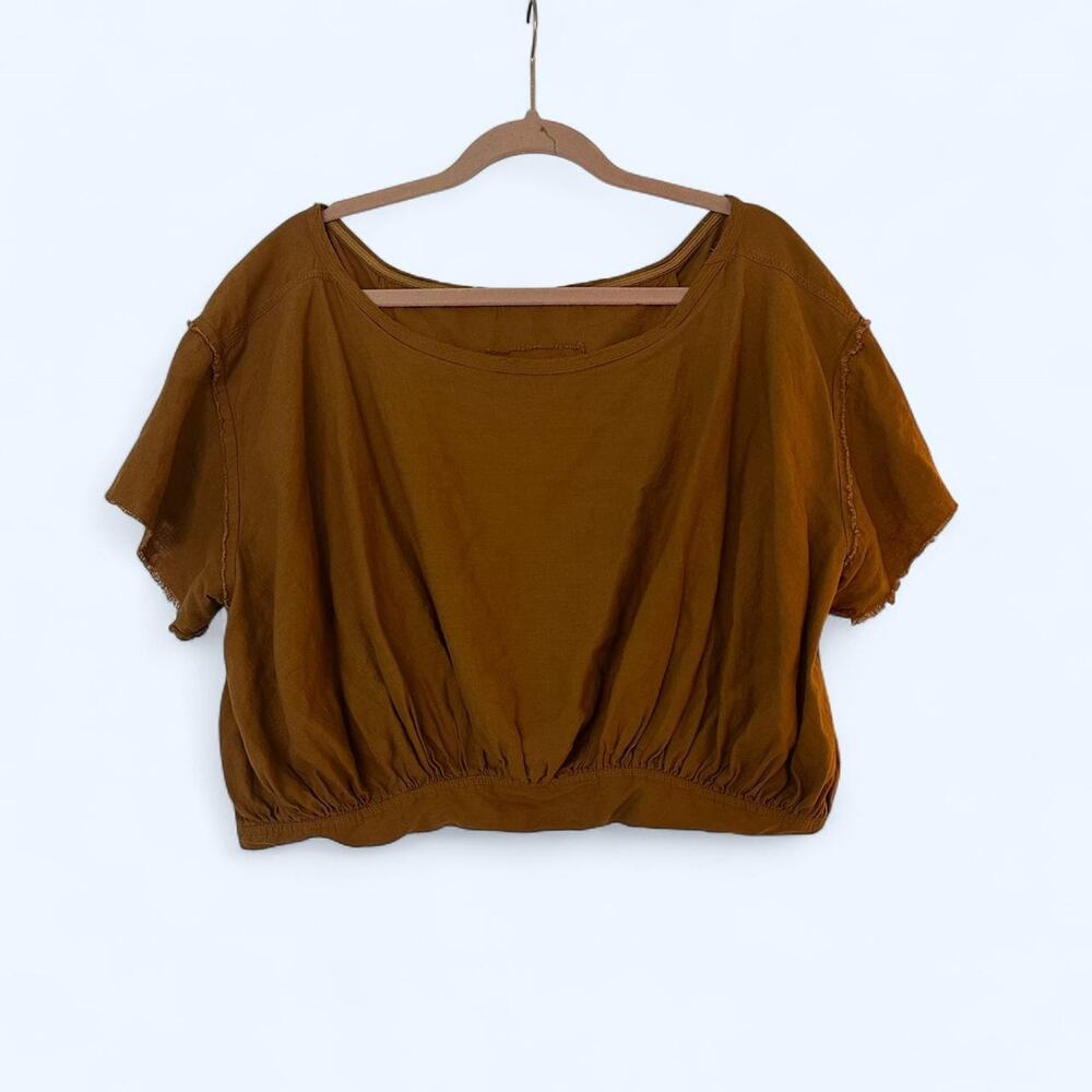 Free People We The Free balloon crop top
